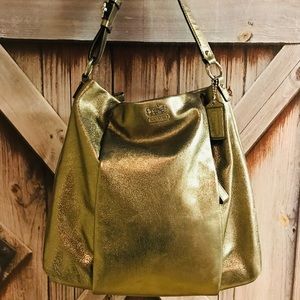Coach Madison Metallic Leather Isabelle bag